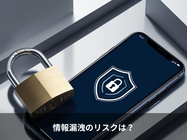 情報漏洩のリスクは?