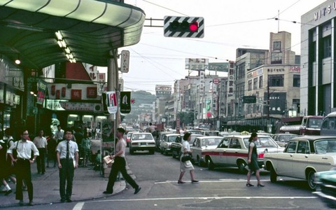 80年代の日本の街並み画像