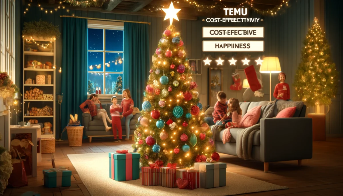 temuのクリスマスツリーでコスパ良く楽しもう！